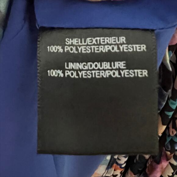 NWT Badgley Mischka Long Sleeve Alison Mini Dress in Floral Print Size 4 - Picture 8 of 8